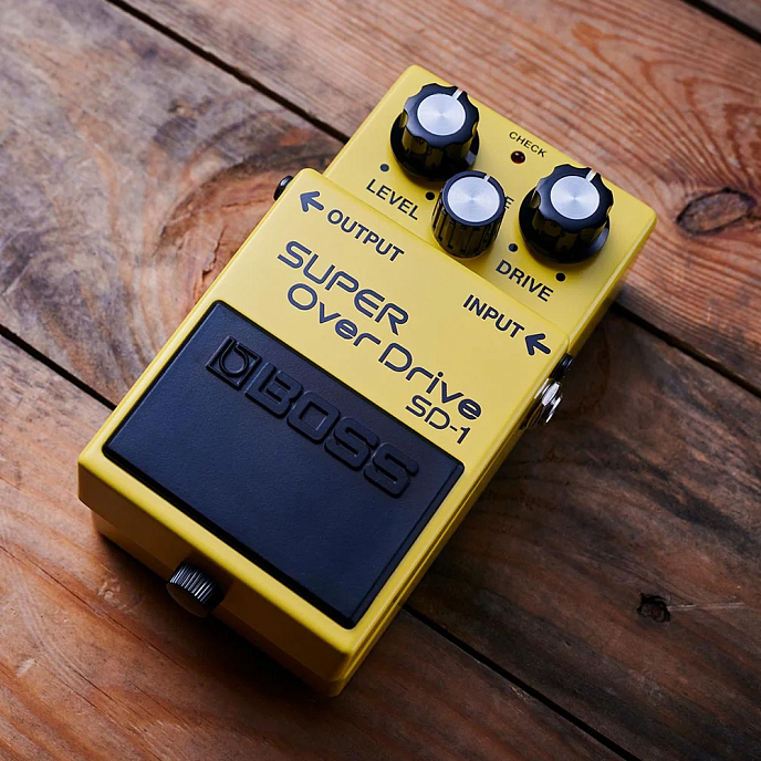 Процессор эффектов Boss SD-1 Super OverDrive Yellow - рис.2