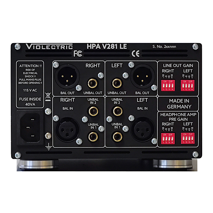 Усилитель для наушников Violectric HPA V281 Limited Edition Black - рис.3