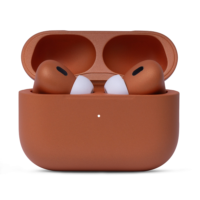 Беспроводные наушники Apple AirPods Pro (2nd generation) with MagSafe Orange Total Mate - рис.0