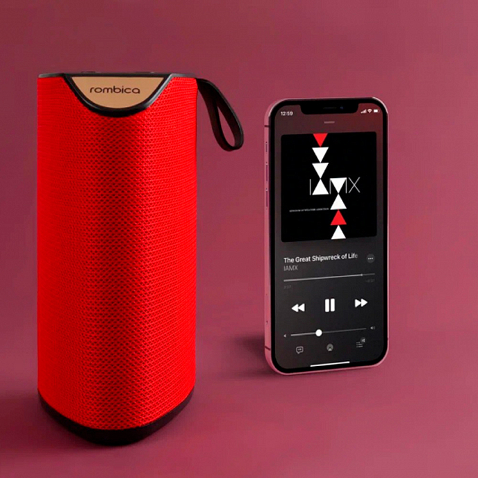 Портативная колонка Rombica Mysound Tetria Red - рис.3
