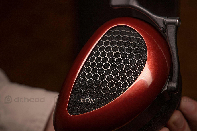 High End наушники Dan Clark Audio AEON2 Open 4-pin XLR 2.0m black/red полноразмерные наушники открытого типа_OpenBox - рис.18