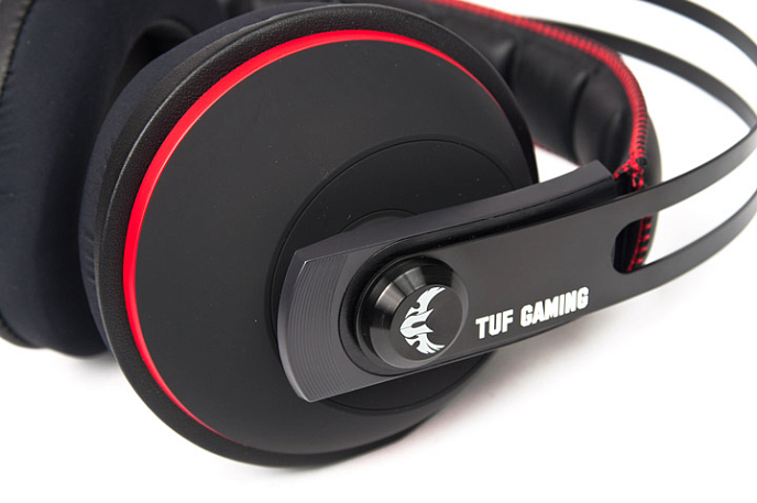 Игровая гарнитура Asus TUF Gaming H7 Core Black-Red - рис.10