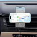 Беспроводная зарядная панель Ugreen W758 MagFlow 25W Magnetic Qi2.2 Wireless Car Charger Silver - рис.8
