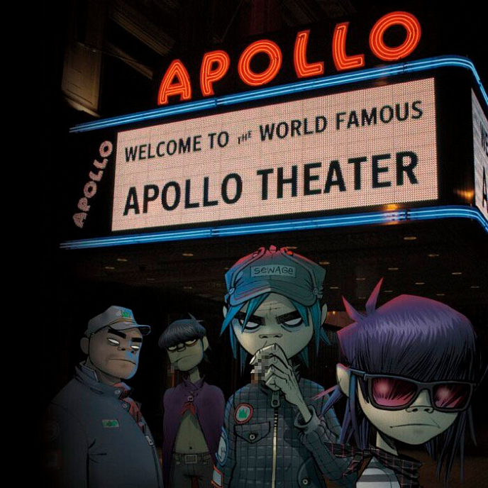 Пластинка Gorillaz - Demon Days Live from the Apollo Theater - Red, RSD 2025 2LP - рис.0