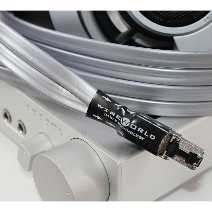 Кабель Wireworld Platinum Starlight 8 Twinax Ethernet Cable Grey 13m - рис.3