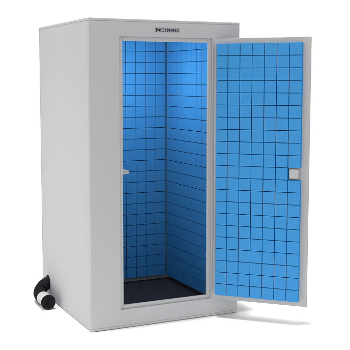 Акустическая кабина IzoRoom Standard without window Steel Blue - рис.0