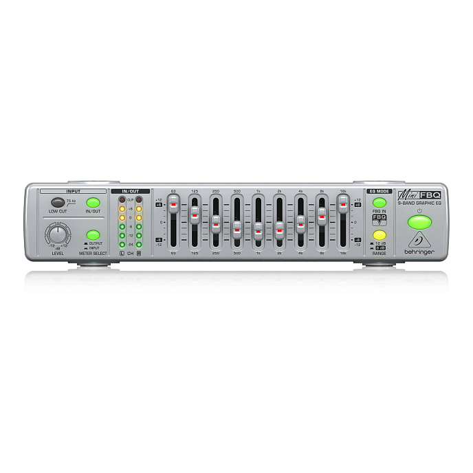 Эквалайзер Behringer FBQ800 V2 Silver Black - рис.2