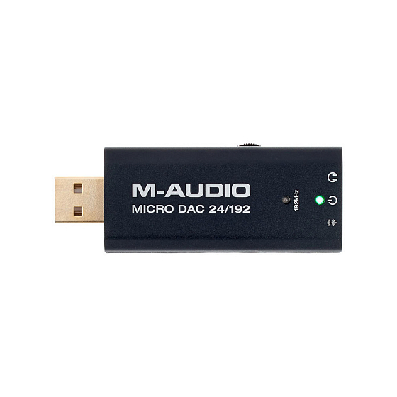 Усилитель для наушников с ЦАП M-Audio Micro DAC 24-192 usb - рис.0