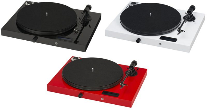 Проигрыватель винила Pro-Ject Juke Box E Piano Black - рис.8