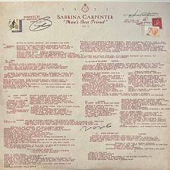 Виниловая пластинка Sabrina Carpenter – Man's Best Friend (Opaque Light Blue) LP