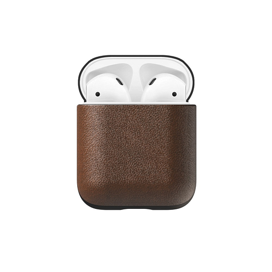 Чехол для наушников Nomad Rugged Case for AirPods Rustic Brown - рис.0