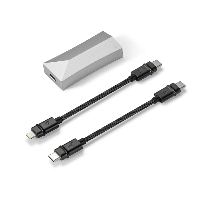 Усилитель для наушников с ЦАП Astell&Kern AK HC4 Silver - рис.2