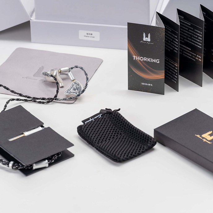 Наушники внутриканальные Kinera THORKING glossy silver проводные гибридные внутриканальные наушники (SN 67667980526108137779)_Уценка - рис.7