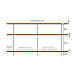 Стойка для Hi-Fi Solidsteel VL-3 White/Walnut - рис.2