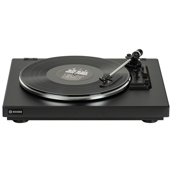 Проигрыватель винила Rekkord Audio F300 Black AT91 - рис.0