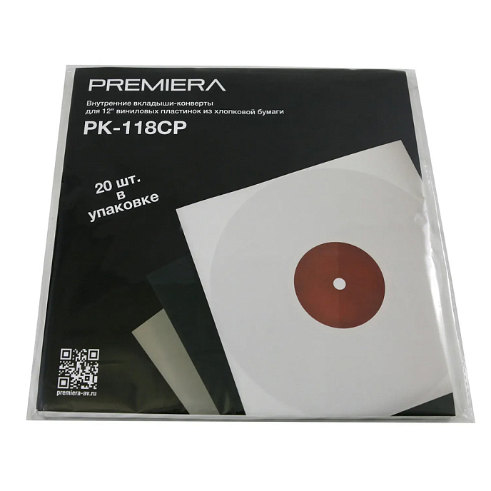 Конверт для пластинок внутренний Premiera PK-118CP - рис.0