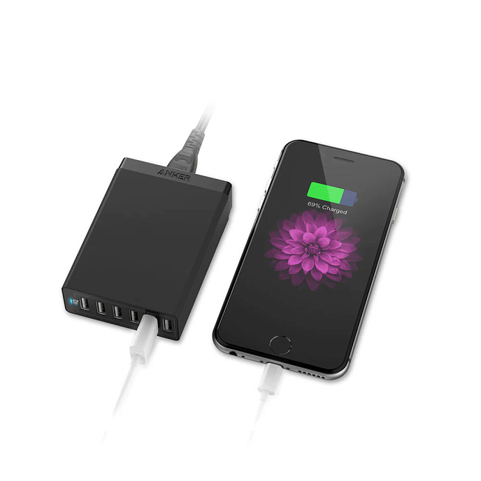 Сетевое зарядное устройство Anker PowerPort 60W 6xUSB V3 - рис.4