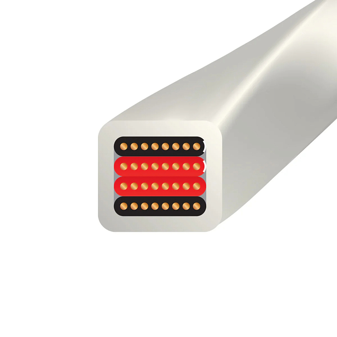 Кабель Wireworld Luna 10 Spade - Spade 3 m - рис.2