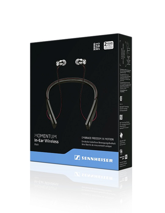 Беспроводные наушники Sennheiser Momentum In-Ear Wireless Black (M2 IEBT) - рис.2