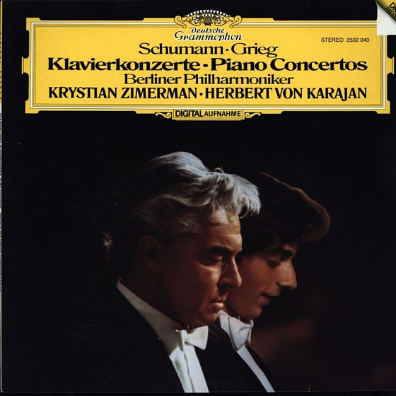 Пластинка Herbert Von Karajan - Klavierkonzerte, Piano Concertos LP - рис.0