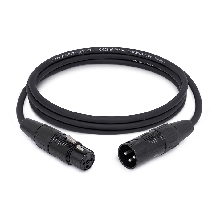 Кабель HeadMade Pro XLR-M - XLR-F 1.5m - рис.0