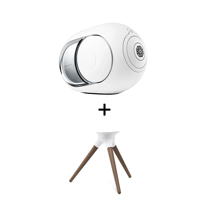 Комплект Devialet Phantom I 103 dB Light chrome + Devialet Treepod Matte White - рис.0