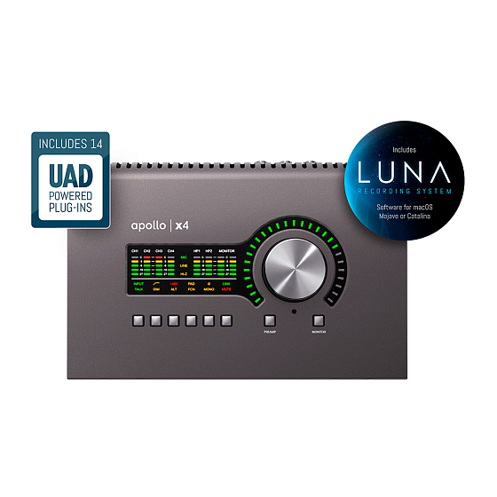 Аудиоинтерфейс Universal Audio Apollo x4 - рис.0