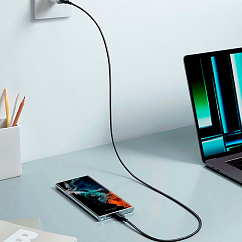 Кабель Anker Power Line 322 USB-C - USB-C 0.9m Black