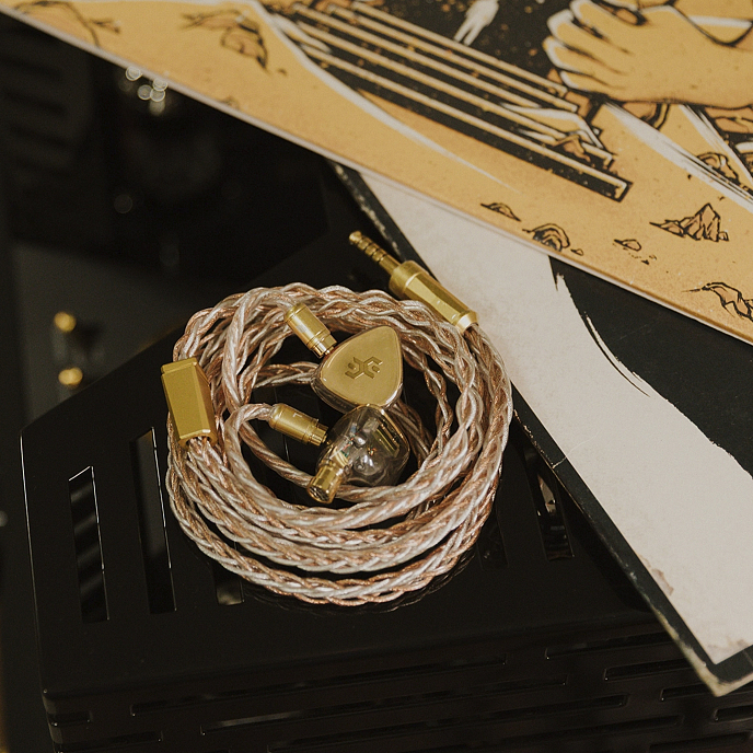 High End наушники Elysian Acoustic Annihilator 2026 Transparent Gold - рис.10
