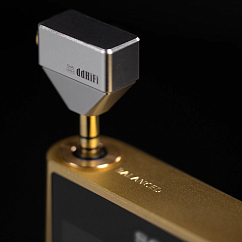 Переходник ddHiFi DJ44L Silver 4.4mm (f) to 4.4mm (m) l-shaped