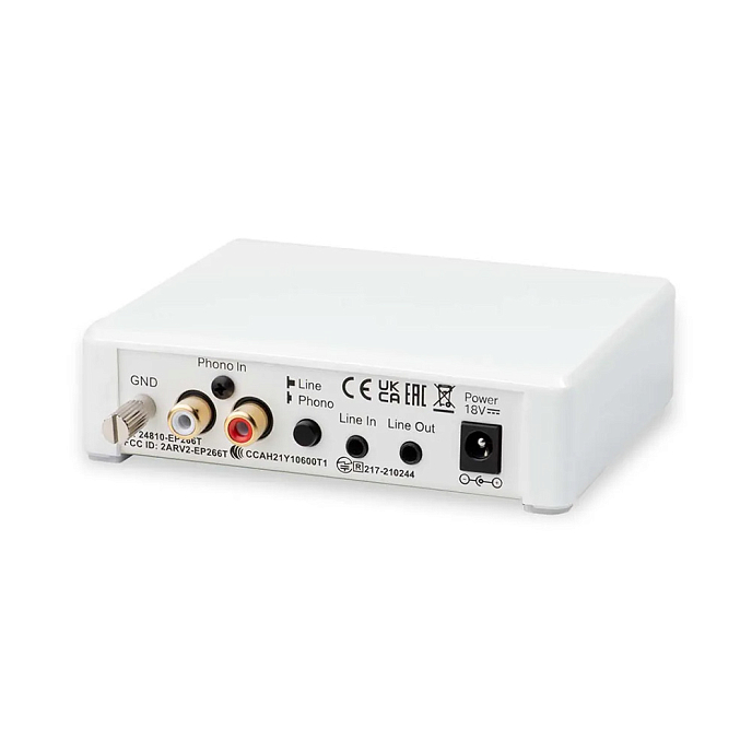 Фонокорректор Pro-Ject Phono Box E BT5 white - рис.1