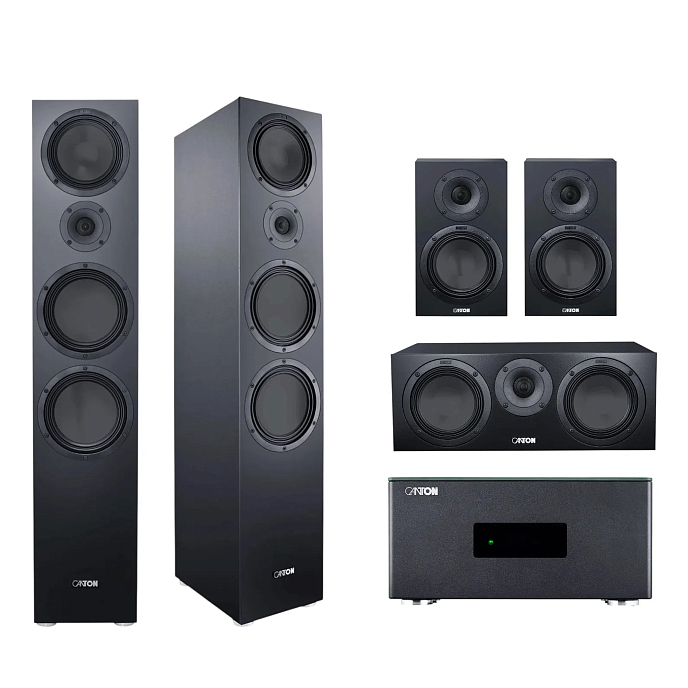 Комплект Canton Smart Cinema GLE S2 I Black - рис.0