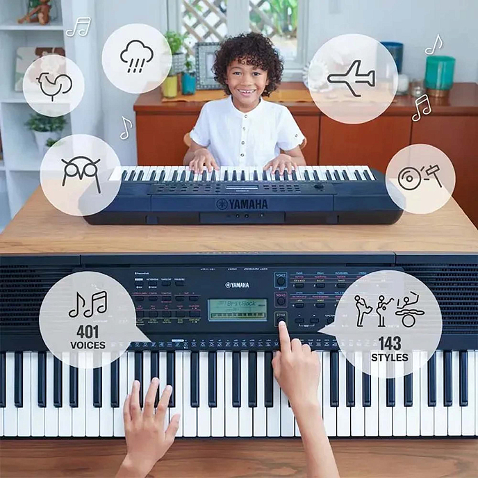 Синтезатор Yamaha PSR-E283 Black - рис.6