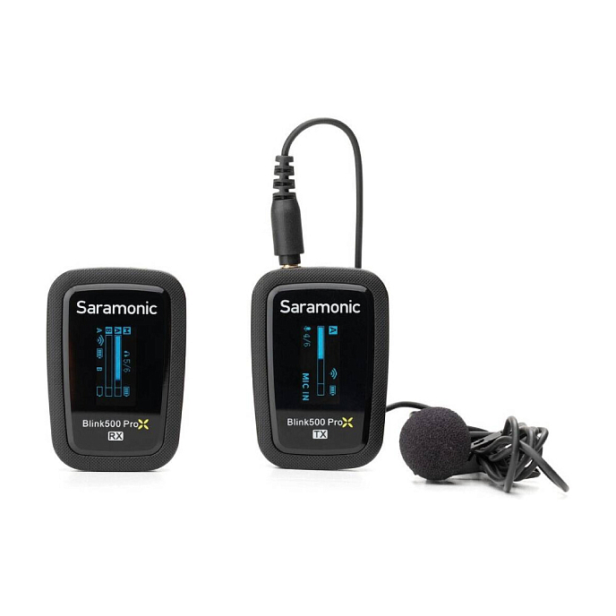 Микрофон беспроводной Saramonic Blink500 ProX B1 Black - рис.0