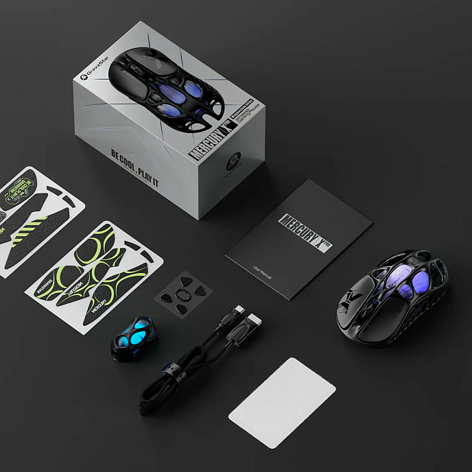 Мышь Gravastar Mercury X Pro Galaxy Black - рис.7