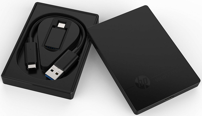 Внешний жесткий диск Hewlett Packard HP P600 1Тб SSD Black - рис.3