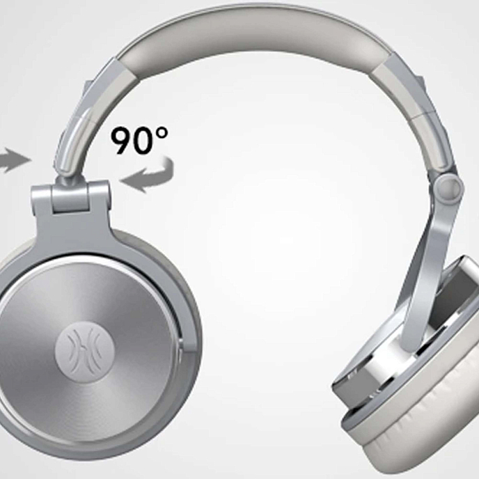 Наушники полноразмерные OneOdio Studio Pro 10 Silver - рис.2