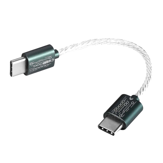 Кабель ddHiFi TC05 USB-C - USB-C 80mm - рис.0