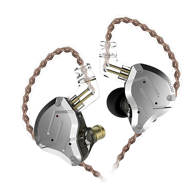 Наушники внутриканальные KZ ZS10 Pro with Mic Black - рис.0