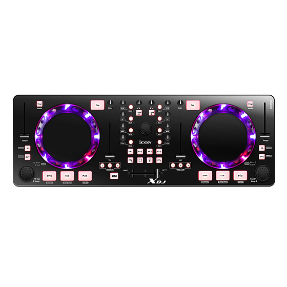 DJ-контроллер iCON XDJ Black - рис.0