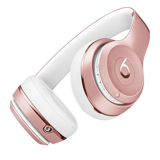 beats solo 3 icon rose gold 