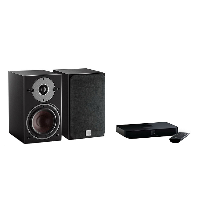 Полочная акустика Dali Oberon 1 C Black + Sound Hub Compact - рис.0