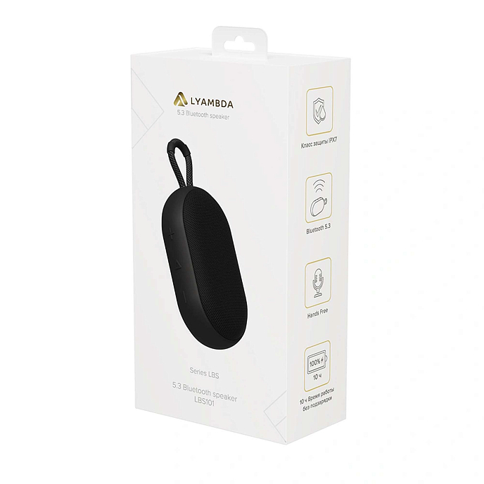 Портативная колонка Lyambda LBS101 Black - рис.5