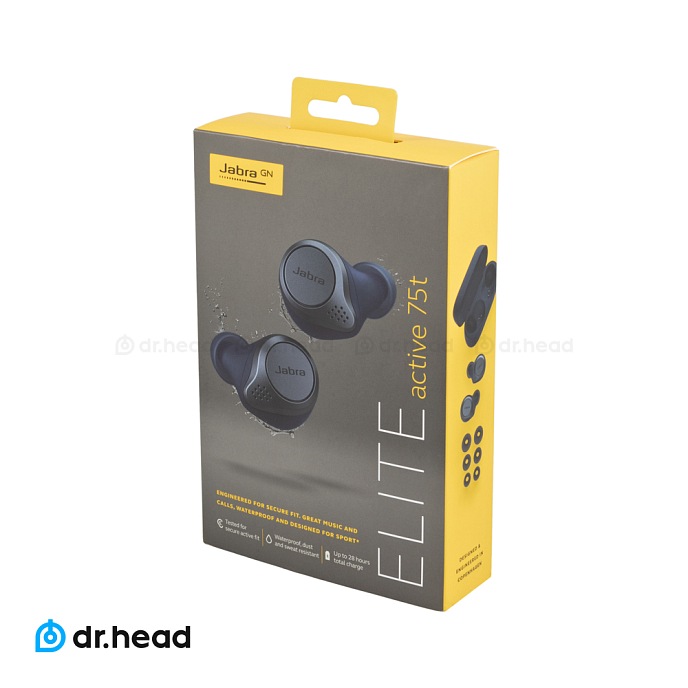 Беспроводные наушники Jabra Elite Active 75t Navy - рис.13