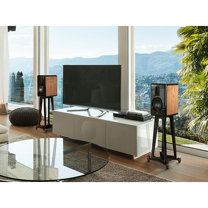 Полочная акустика Quad Revela 1 Walnut Black - рис.8