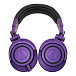 Наушники полноразмерные Audio-Technica ATH-M50xPB Purple Black - рис.3
