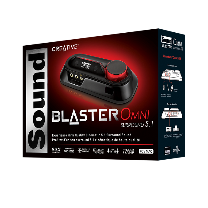 Внешняя звуковая карта Creative SOUND BLASTER OMNI SURROUND 5.1 - рис.3
