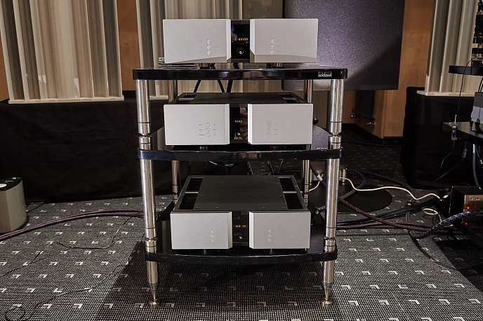 Стойка для Hi-Fi Solidsteel HF-3 Glossy Black - рис.4