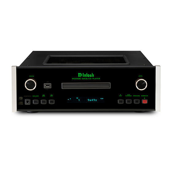 CD проигрыватель Mcintosh MCD600 - рис.0