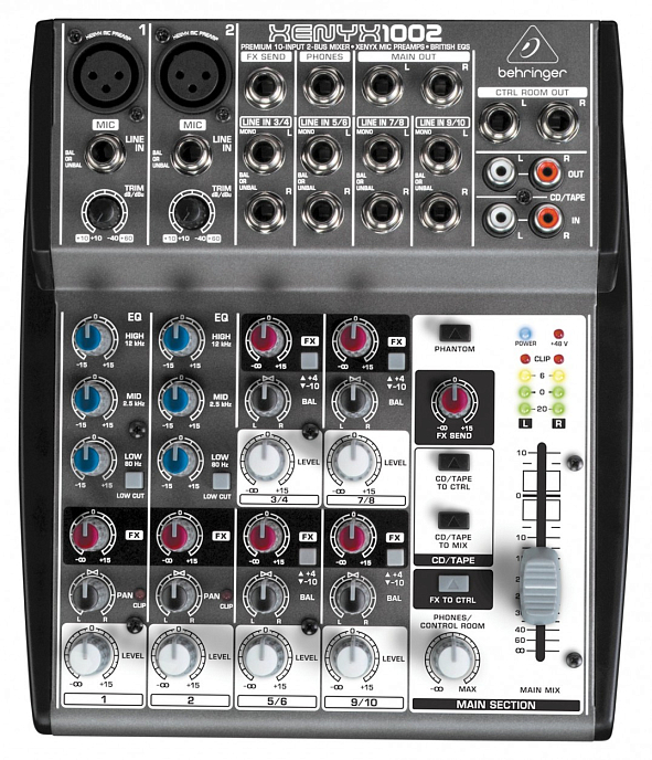 Микшерный пульт BEHRINGER 1002 - рис.0
